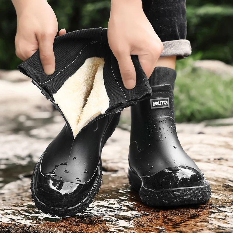 Fishing Socks - Botas de Inverno Impermeáveis para Homens,