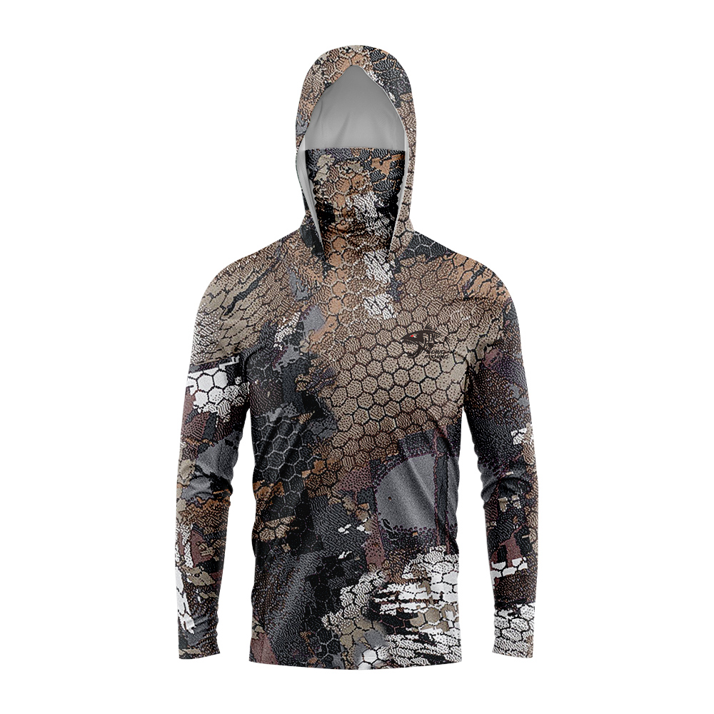Fishing Mask Sun Protection - Camisa de Pesca Huk Nova Coleção
